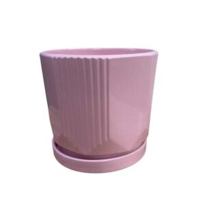 Macetero Cerámica Rosado